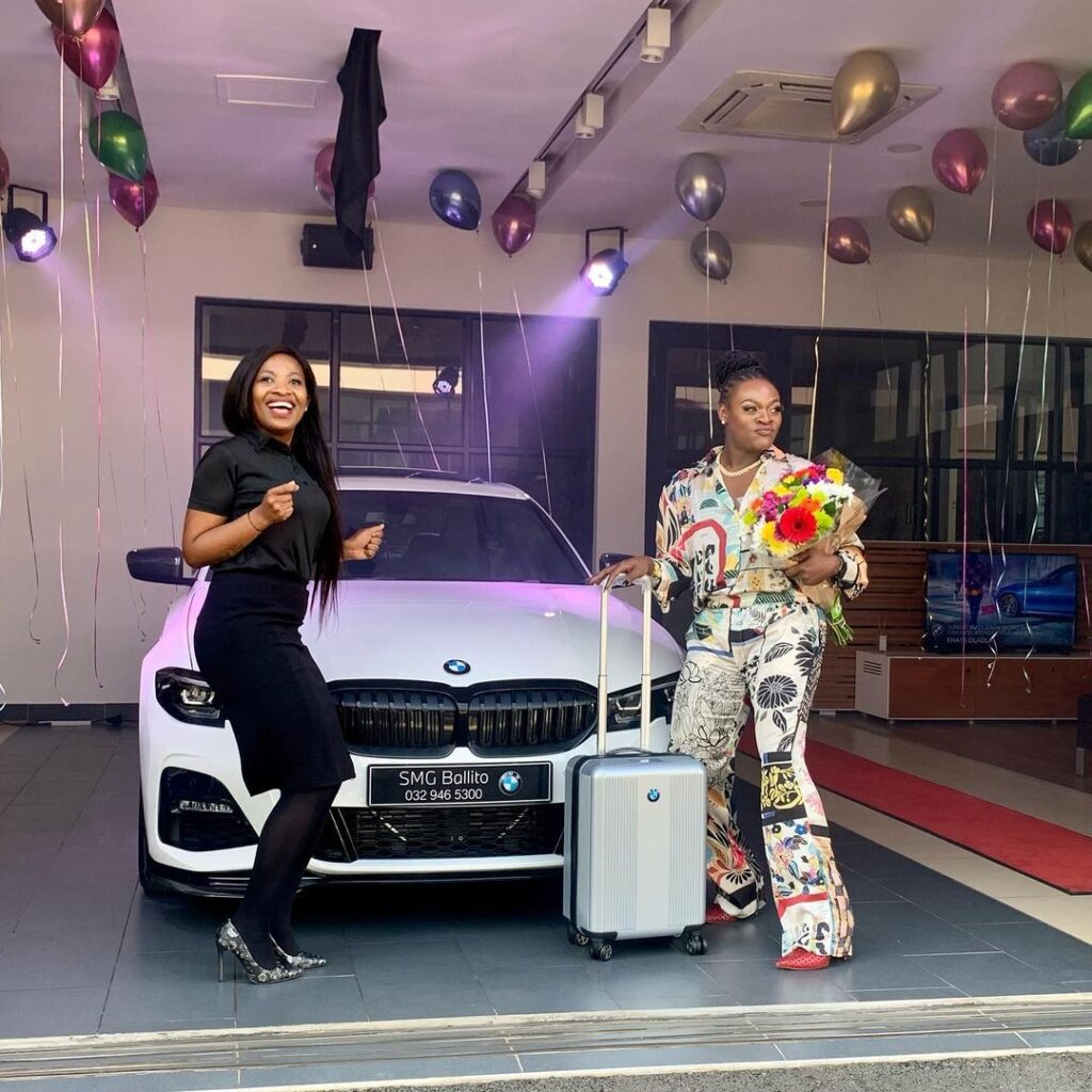 Khaya Dladla buys a brand new car