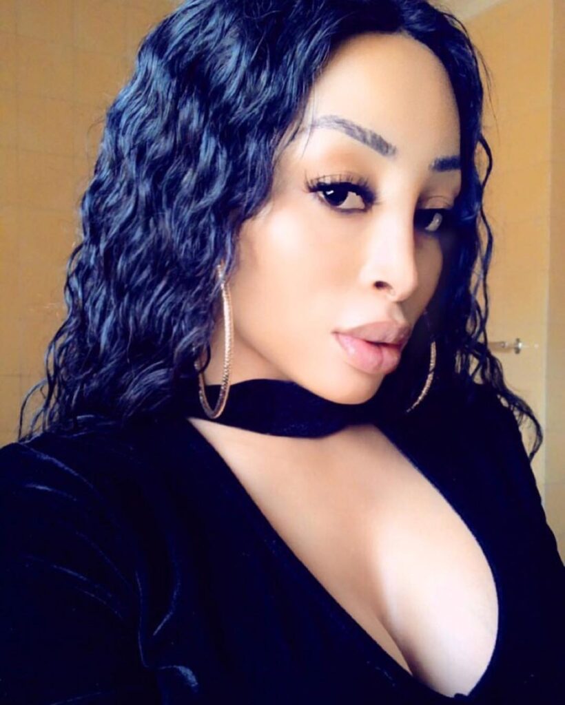 Image of well-known South African actress Khanyi Mbau