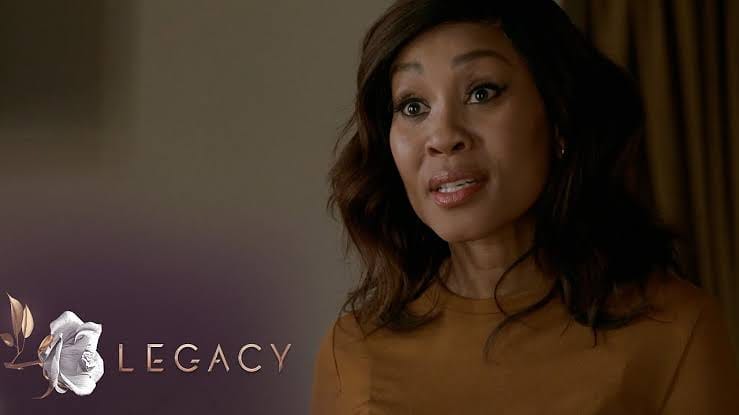 Legacy telenovela is coming to an end. Picture of Kgomotso Christopher on the Legacy.
