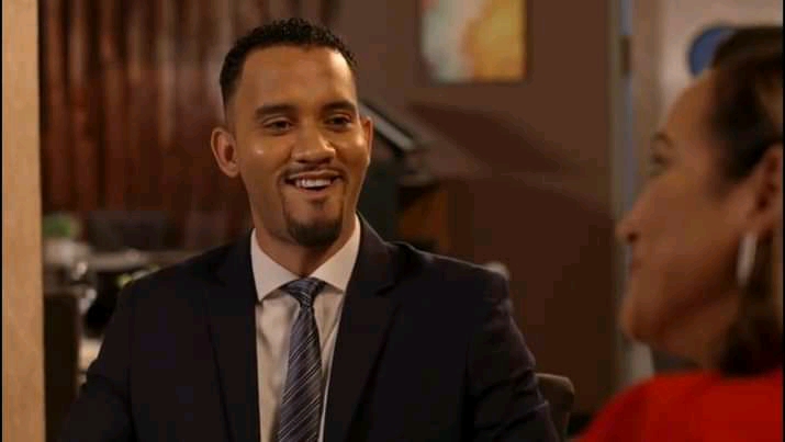 Image of Byron McNeil playing Jason on Imbewu alongside Kajal Maharaj as Shria Rampersad.