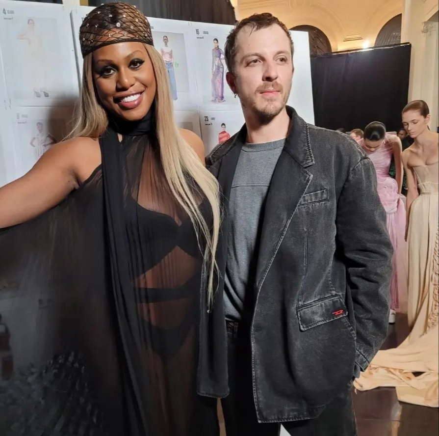 Image of Laverne Cox husband- the man in this picture is not necessarily her husband, we currently do not have Laverne Cox's husband.