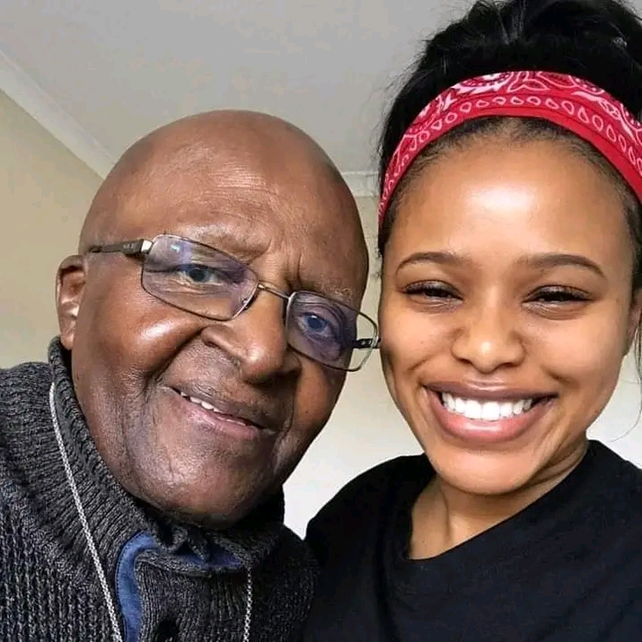 Image of Natasha Thahane related to Desmond Tutu. She is Desmond Tutu's granddaughter.