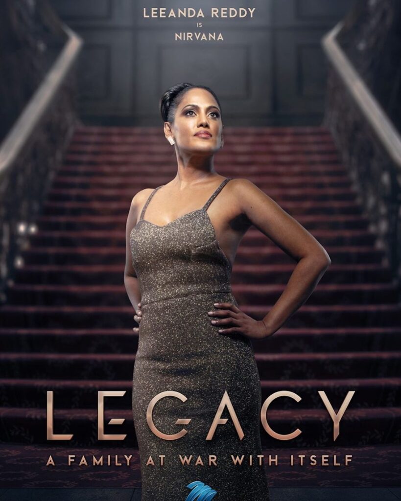 Image of Leenda Reddy portraying a character on Legacy.