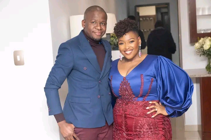 Image of Nqubeko Mbatha and his wife Ntokozo Mbambo.