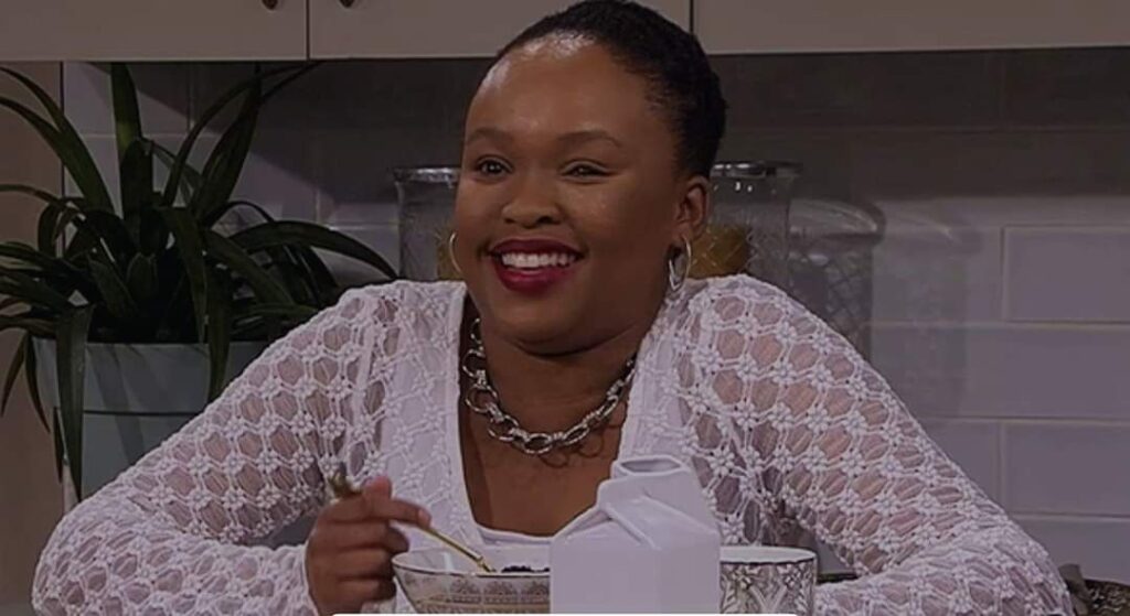 Kamogelo Maree who plays Thoriso More on etv Scandal.