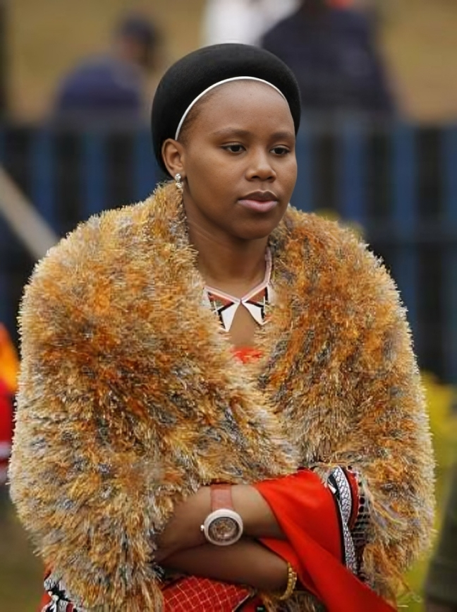 November 2002 Inkhosikati LaMahlangu—(born 1984 as Zena Soraya Mahlangu)