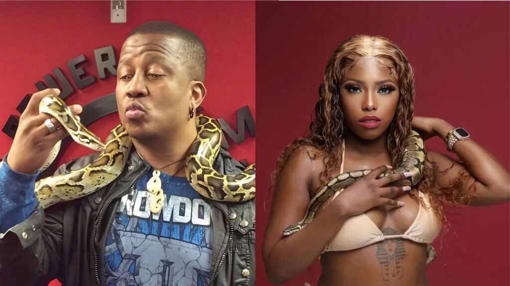 celebs who owns snakes for money
