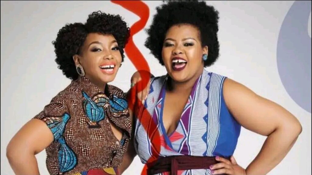 Anele Mdoda and Thembisa Mdoda the blood Sisters.