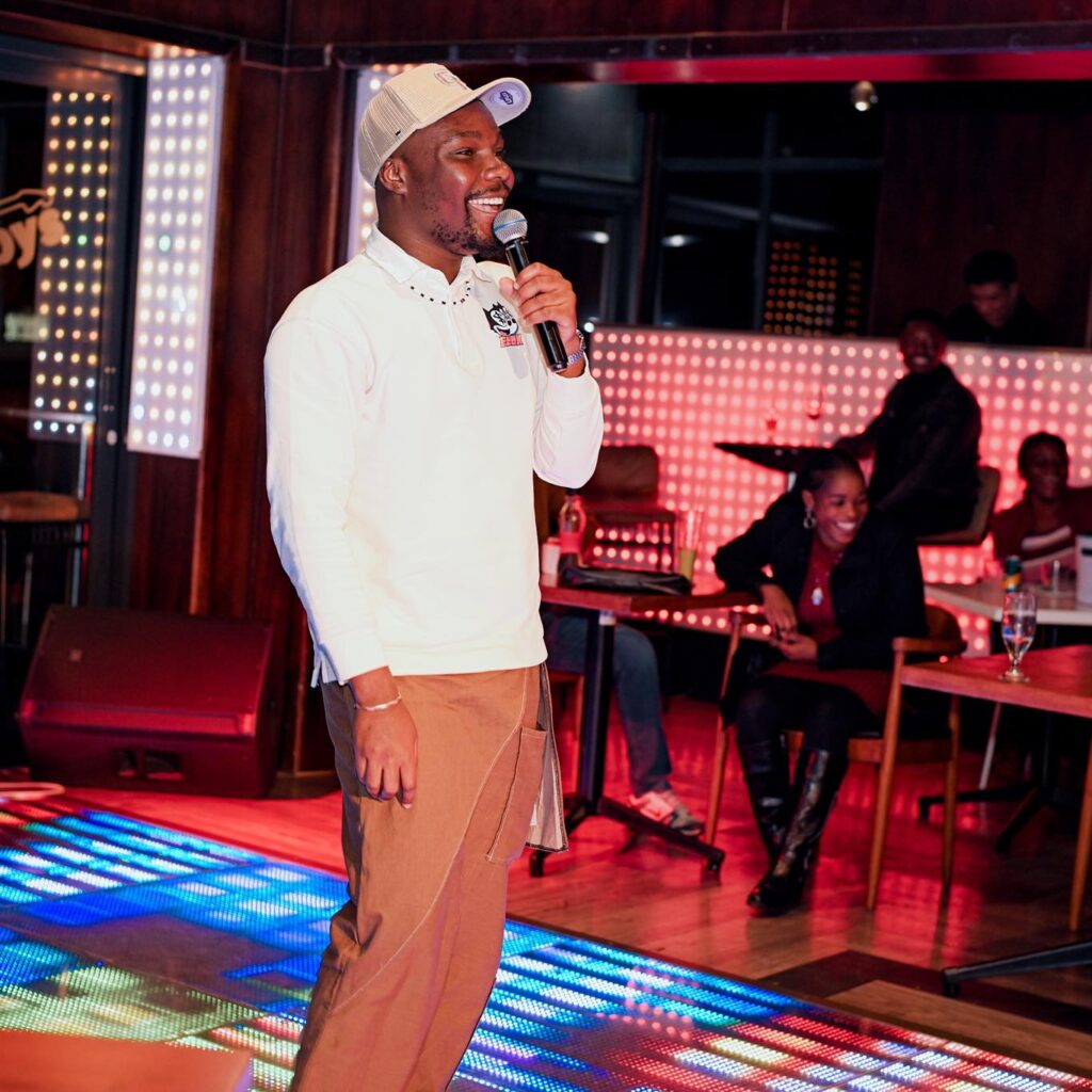Chik Aljoy, whose real name is Aljoy Anesu Chikowo, is a Zimbabwean-born comedian
