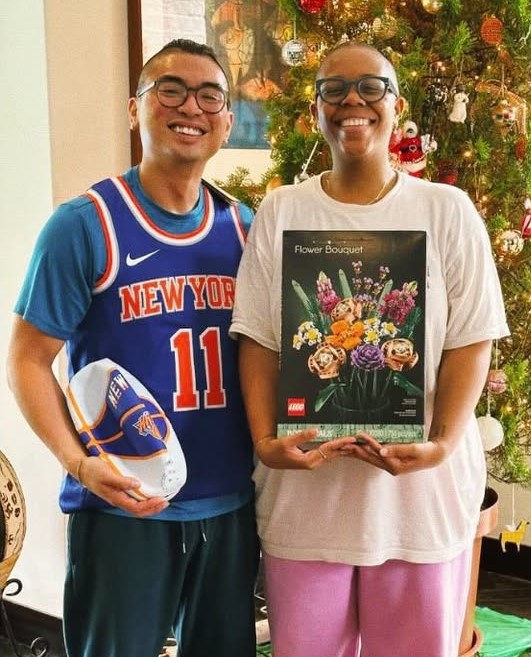 Zoleka Vundla with her husband Chris