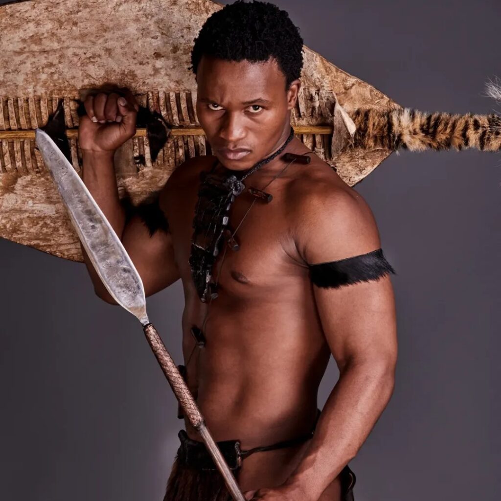 Image by Nick Boulton Photography. The fearless Mzilikazi brought to life by the brilliant Mpilo Mbatha in Shaka iLembe.